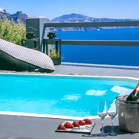 Luxury Santorini Hidden Gem Private Pool Sea&caldera View
