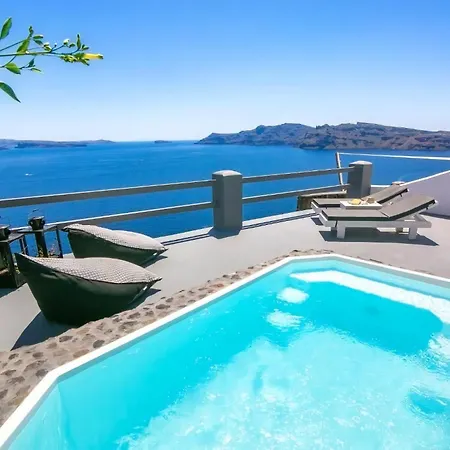 Luxury Santorini Hidden Gem Private Pool Sea Caldera View 1 Bedroom Oia Tholos (Santorini)