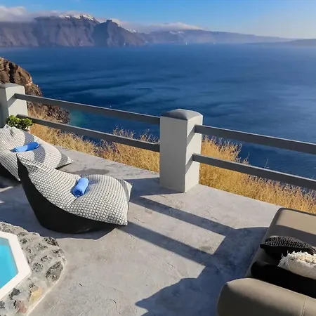 Villa Luxury Santorini Hidden Gem Private Pool Sea & Caldera View *
