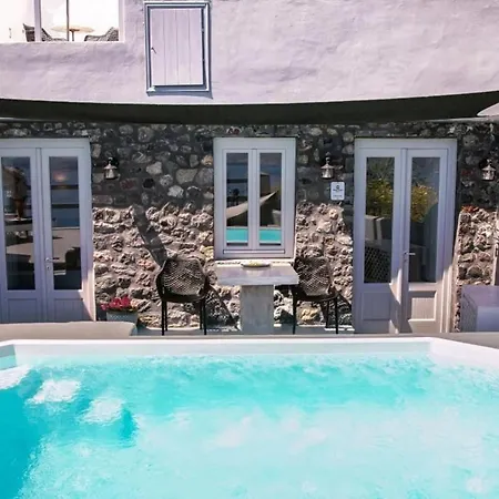 Luxury Santorini Hidden Gem Private Pool Sea & Caldera View Villa *