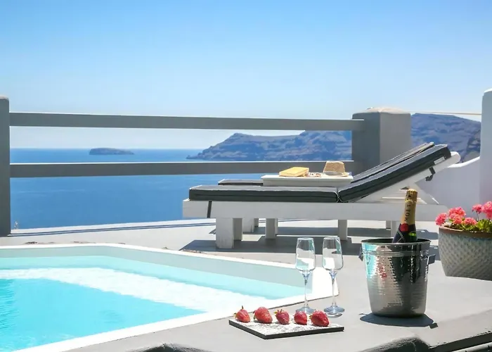 Luxury Santorini Hidden Gem Private Pool Sea & Caldera View * Thólosz