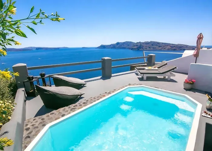 Luxury Santorini Hidden Gem Private Pool Sea & Caldera View Tholos (Santorini)